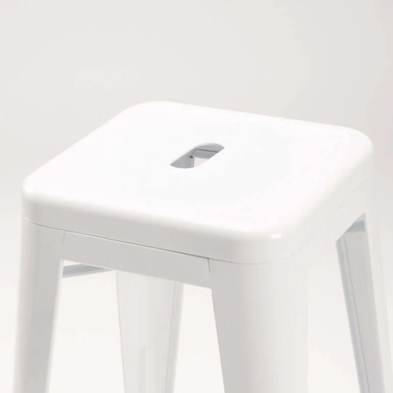 BRONX KITCHEN STOOL - WHITE