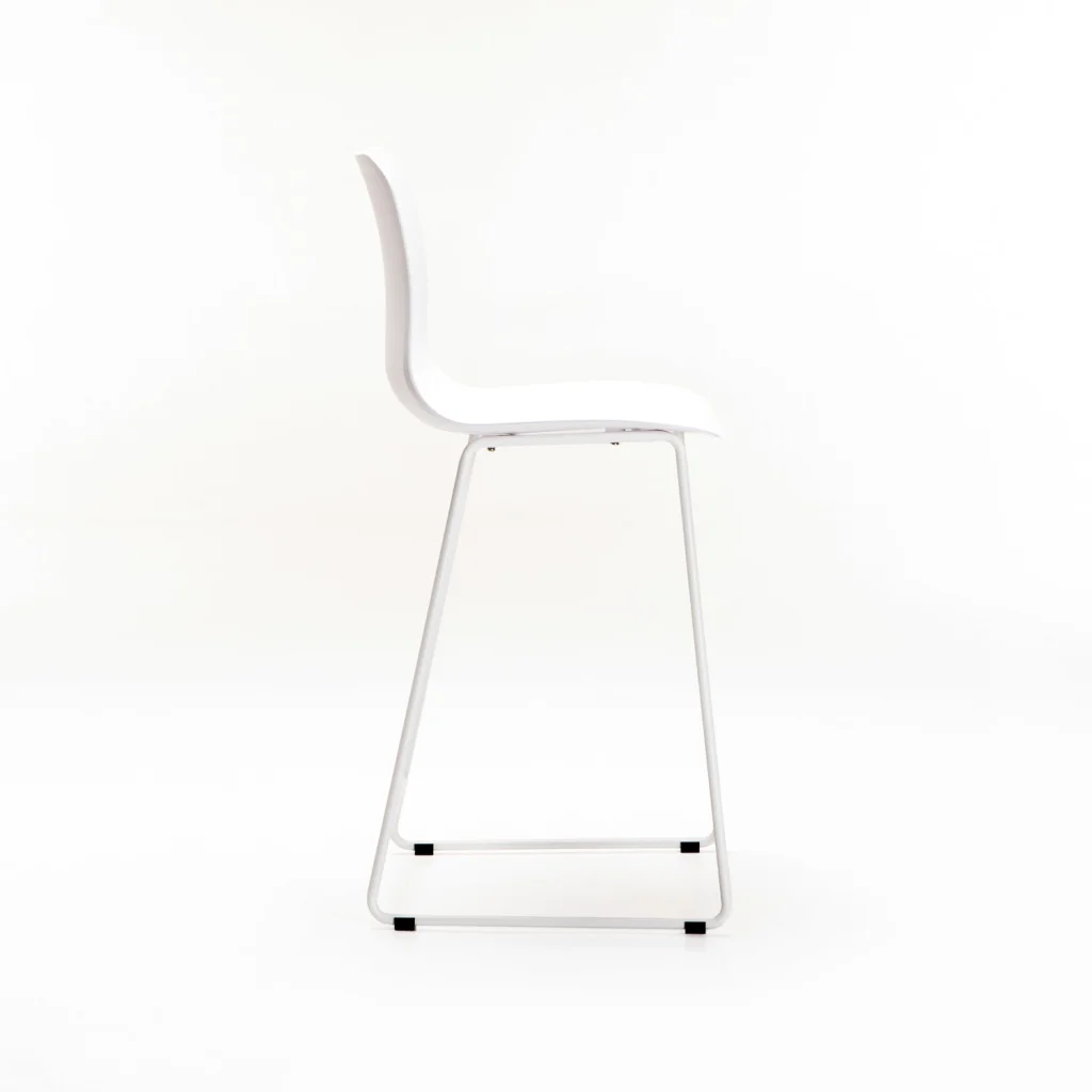HARPER KITCHEN STOOL - WHITE