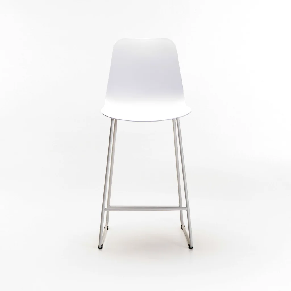 HARPER BARSTOOL - WHITE