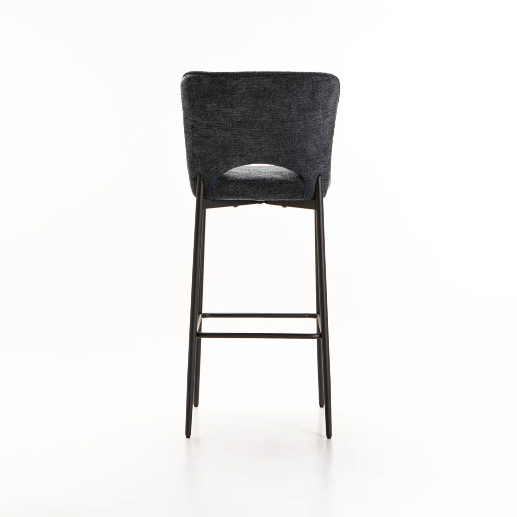 PAVIA FABRIC BARSTOOL - BLUE