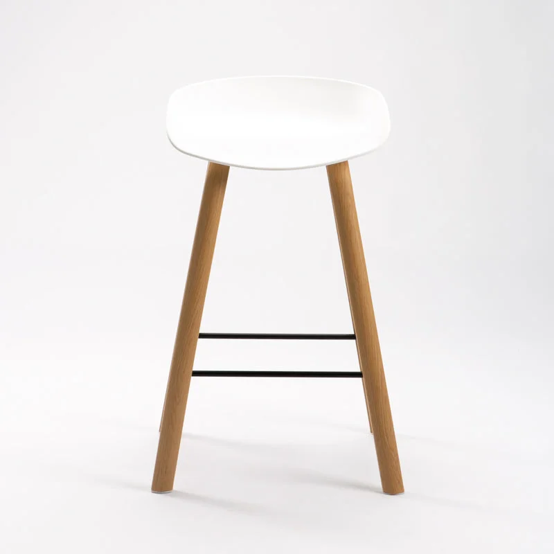 VEGAS LUXURY KITCHEN STOOL - WHITE
