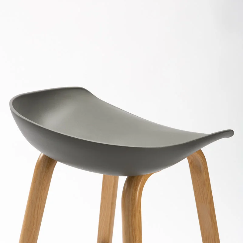 VEGAS LUXURY BARSTOOL - DARK GREY
