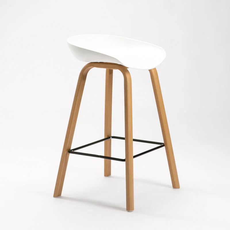 VEGAS LUXURY KITCHEN STOOL - WHITE
