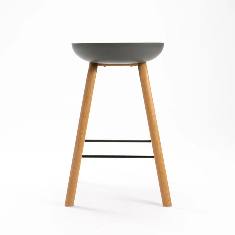 VEGAS LUXURY BARSTOOL - DARK GREY