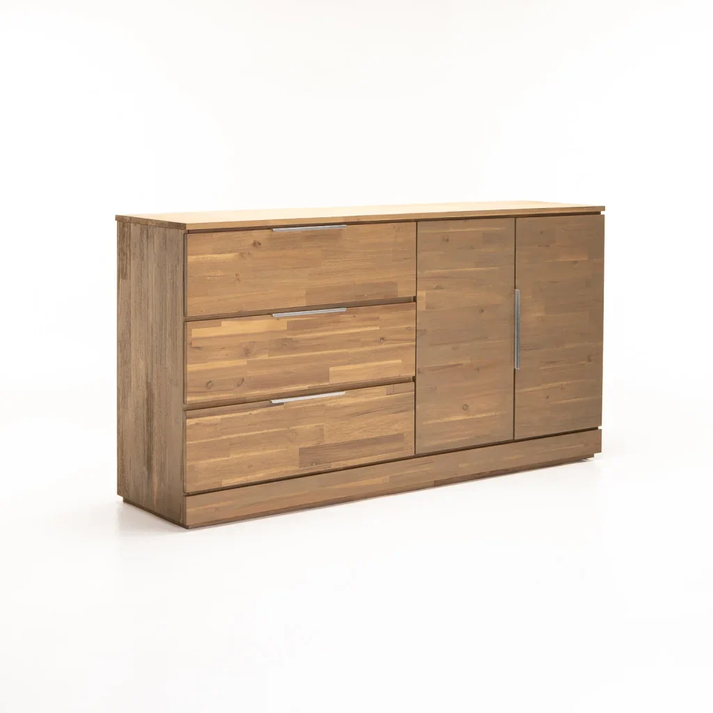 ARCTIC 3 DRAWER 2 DOOR SIDEBOARD
