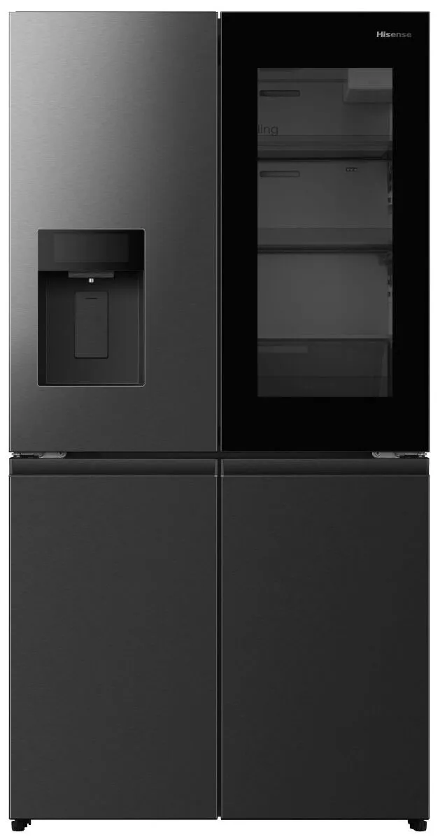 Hisense 601l 4 Door PureView Refrigerator With Dual Ice Maker - H820FSB-IMV