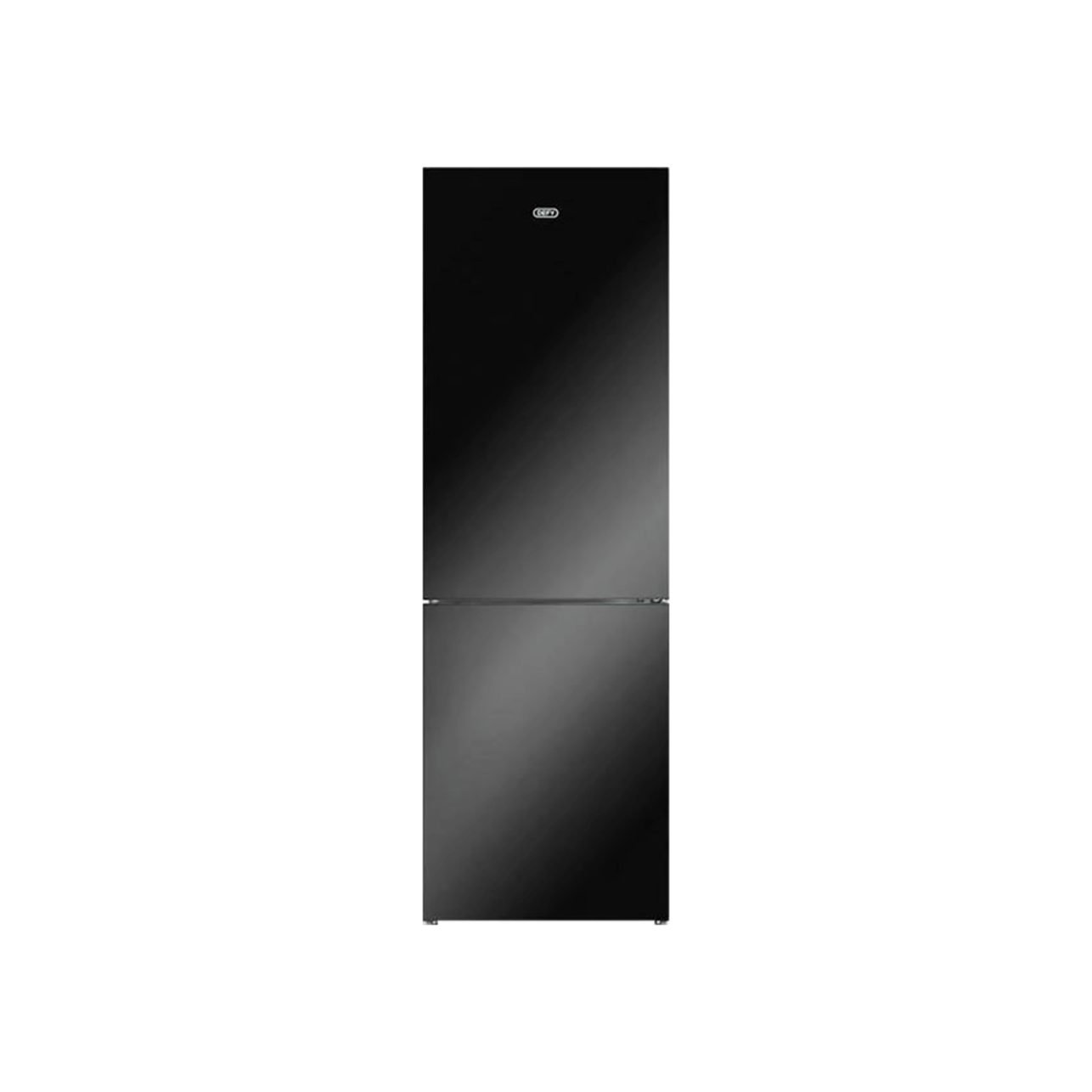 Defy 348L Black Glass Fridge DAC651